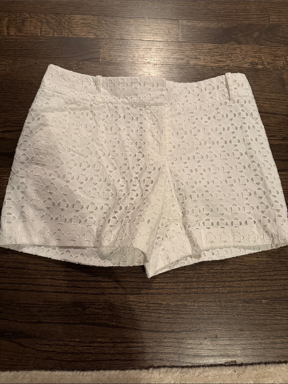 LOFT White Eyelet Women's Shorts